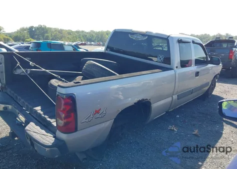 2004 Chevrolet Silverado 1500 Ls from USA, damaged, VIN 2GCEK19T441300993